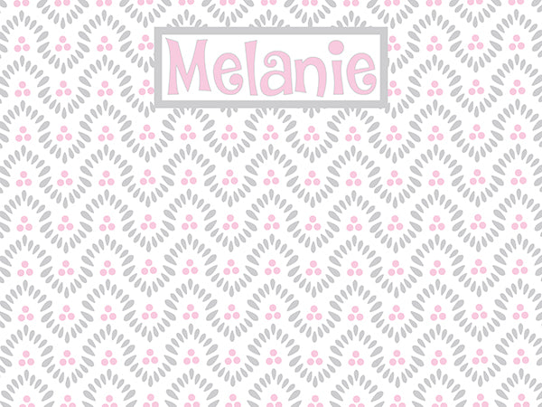 Natalie Pattern Cork Board