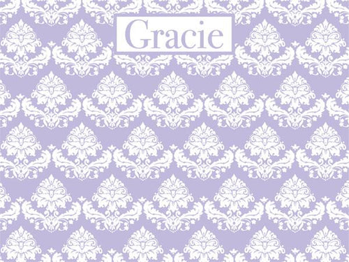 Floral Brocade coolcorks 24 x 18 adhesive back - $80 Amethyst 