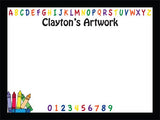 Alphabet Cork Board coolcorks 24 x 12 adhesive - $65 Black