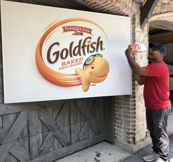 Pepperidge Farm Goldfish Cork Board at the Bentonville Film Festival