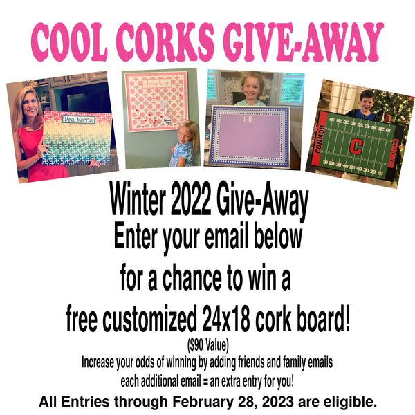 Cool Corks Give-Away!