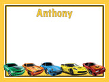 Race Car Cork Board