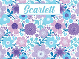 Spring Florals Pattern Cork Board