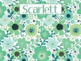 Spring Florals Pattern Cork Board