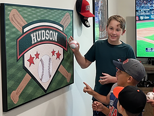 Baseball Field Cork Board