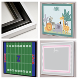 Olivia Pattern Cork Board