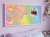Heart Swirls Cork Board