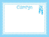 Ballet Slippers Cork Board coolcorks 12 x 12 adhesive back - $45 Blue 