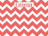 Basic Chevron Pattern Cork Board coolcorks 24 x 18 adhesive back - $80 Coral 
