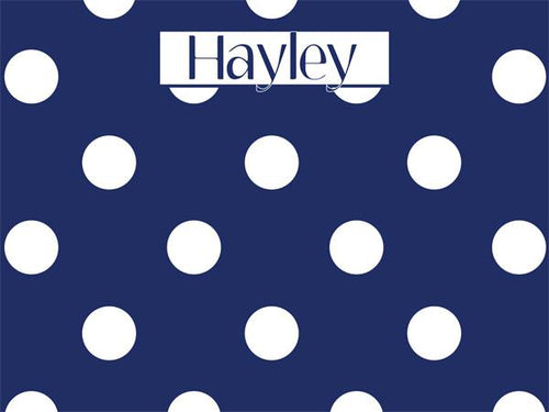 Medium Polka Dots corkboards coolcorks 12 x 12 adhesive back - $45 Navy 