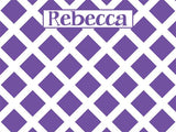 Trellis Cork Board coolcorks 12 x 12 adhesive back - $45 Purple 