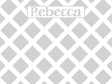 Trellis Cork Board coolcorks 12 x 12 adhesive back - $45 Gray 