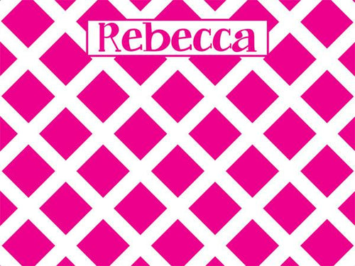 Trellis Cork Board coolcorks 12 x 12 adhesive back - $45 Hot Pink 