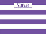 Horizontal Cabana Stripes coolcorks 12 x 12 adhesive back - $45 Purple 