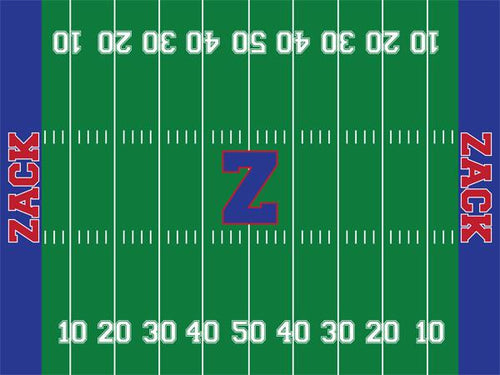 Football Field coolcorks 24 x 18 adhesive back - $80 