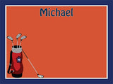 Golf coolcorks 24 x 18 adhesive back - $80 Blue/Orange 