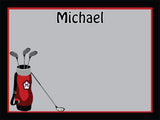 Golf coolcorks 24 x 18 adhesive back - $80 Black/Red/Gray 