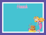 Little Mermaid coolcorks 12 x 12 adhesive back - $45 Pool Blue/Purple 