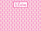Olivia Pattern Cork Board
