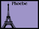 Paris coolcorks 12 x 12 adhesive back - $45 Purple 