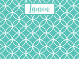 Circles Pattern Cork Board