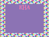 Splatter Cork Board coolcorks 12 x 12 adhesive back - $45 Lavender 