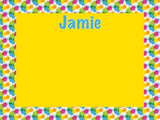 Splatter Cork Board coolcorks 12 x 12 adhesive back - $45 Yellow 