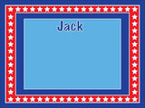 Stars Cork Board coolcorks 12 x 12 adhesive back - $45 Red/White/Blue 