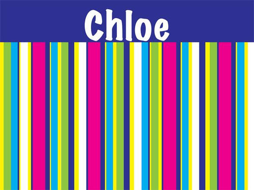 Contemporary Stripes coolcorks 24 x 18 adhesive back - $80 Blue/Hot Pink/Lime Green 