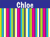 Contemporary Stripes coolcorks 24 x 18 adhesive back - $80 Blue/Hot Pink/Lime Green 