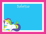Magical Unicorn coolcorks cork bulletin boards Hot Pink/Turquoise 