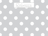 Small Polka Dots coolcorks 12 x 12 adhesive back - $45 Gray 