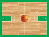 Basketball Court Cork Board coolcorks 24 x 18 adhesive back - $80 Green 