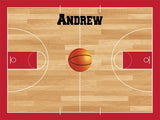 Basketball Court Cork Board coolcorks 24 x 18 adhesive back - $80 Red 