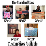 Chevron Pattern Cork Board