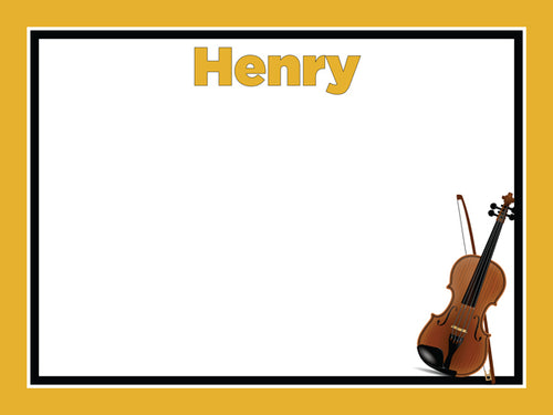 Violin Theme Cork Board