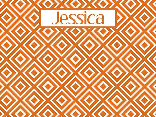 Cool Corks full-color printed personalized cork board with diamond pattern
