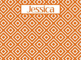 Cool Corks full-color printed personalized cork board with diamond pattern