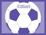 Soccer Ball - Girls coolcorks 12 x 12 framed - $70 Purple 
