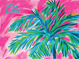 Corkboard tropical theme room decor vison board