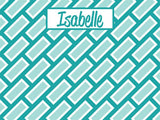 Terrace Pattern Cork Board coolcorks 24 x 18 adhesive back - $80 Seafoam 
