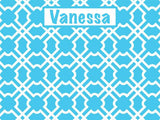 Geometric Tiles Pattern coolcorks 12 x 12 adhesive back - $45 Turquoise 