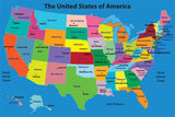 Maps coolcorks 24 x 18 adhesive back - $80 United States Map 
